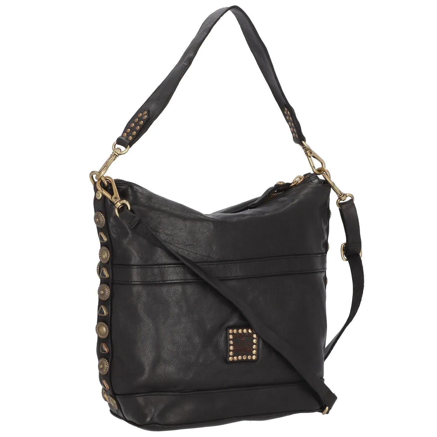 Campomaggi Borsa a tracolla in pelle 27 cm