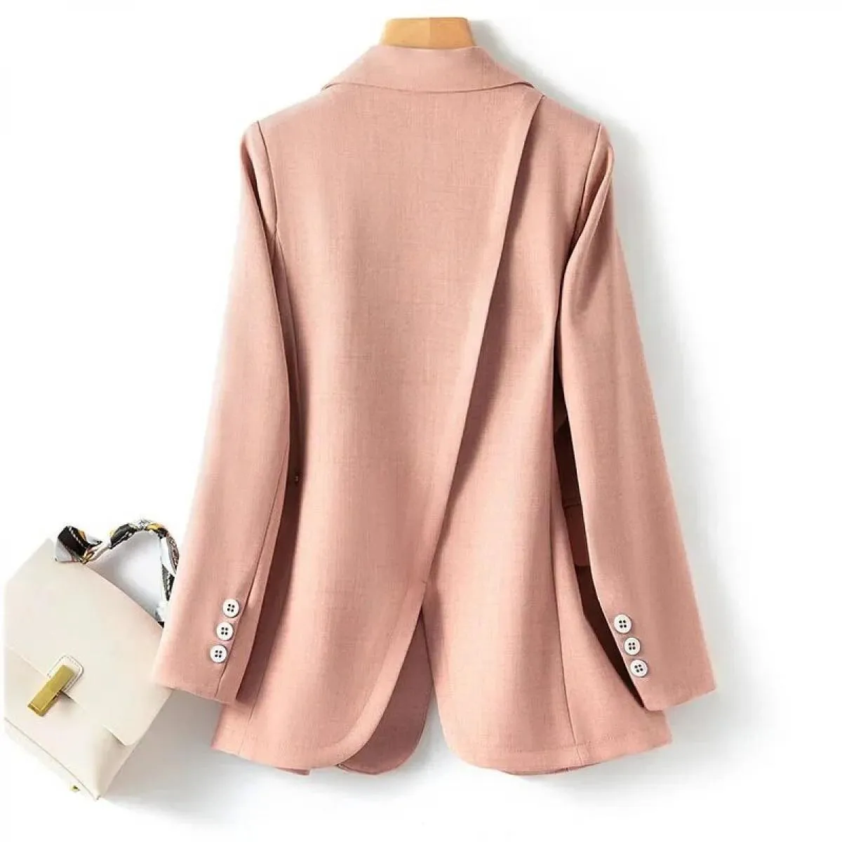 Cappotto autunno-primavera Blazer da donna Moda Abito diviso con bottone singolo Lady Work Office Blazer Jacket Capispalla femmi