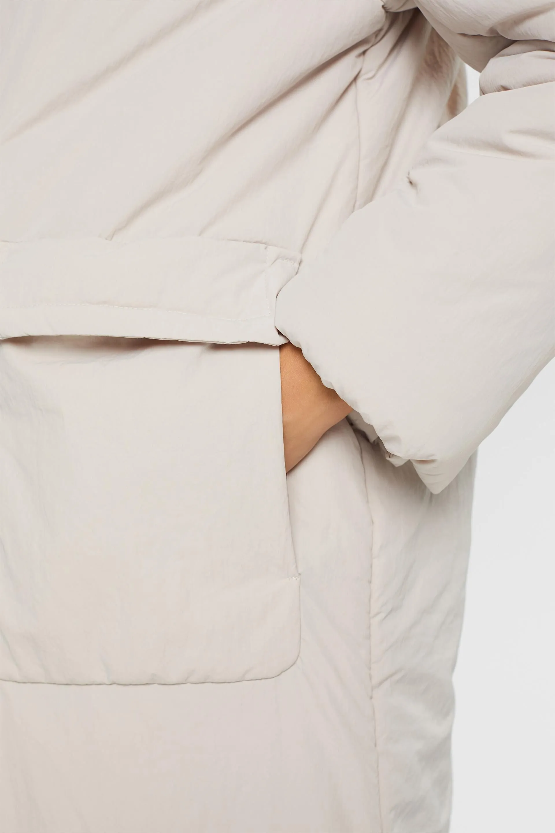 Cappotto imbottito 2 in 1 con maniche rimovibili