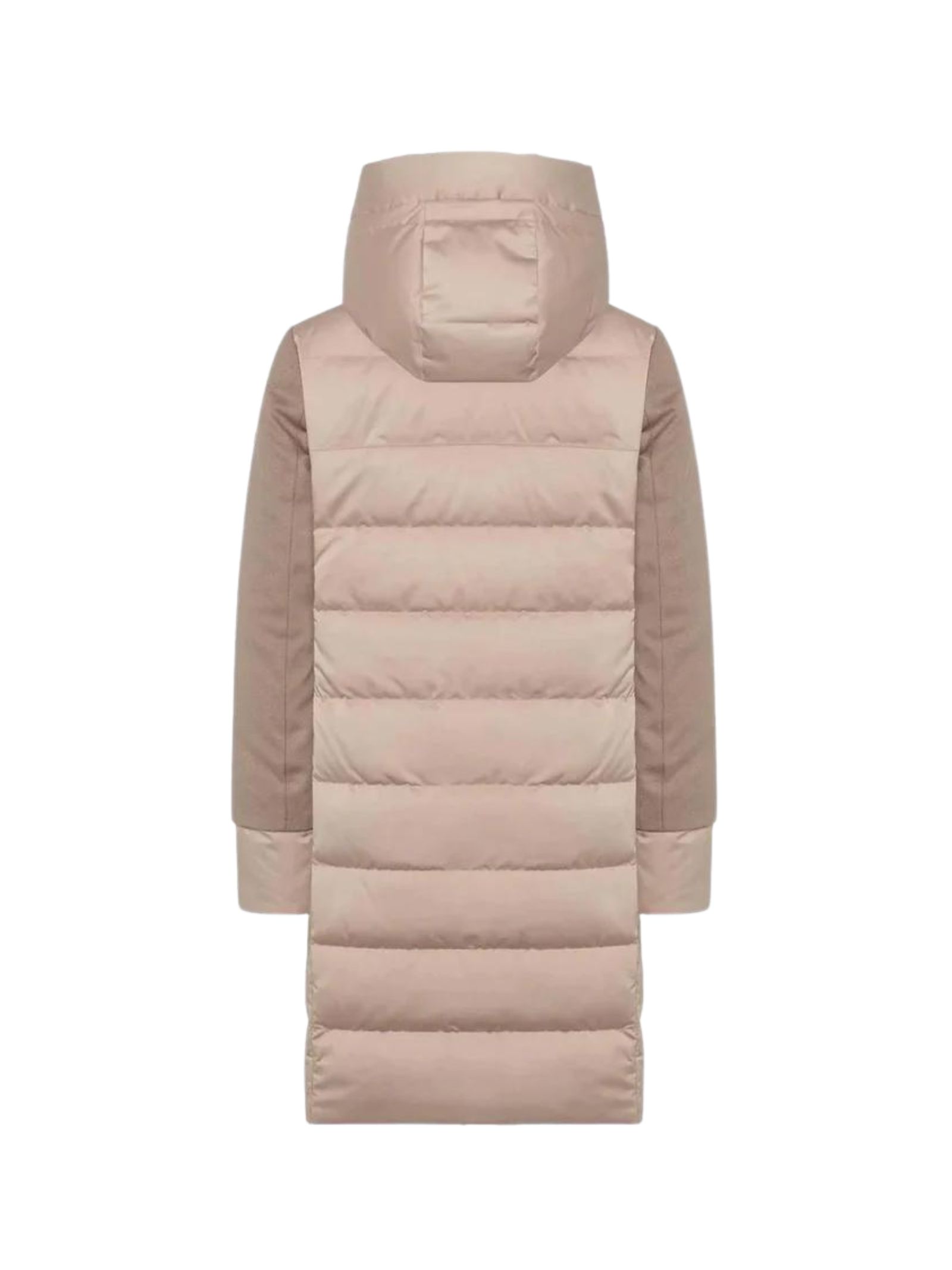 CAPPOTTO IMBOTTITO BI-MATERIALET