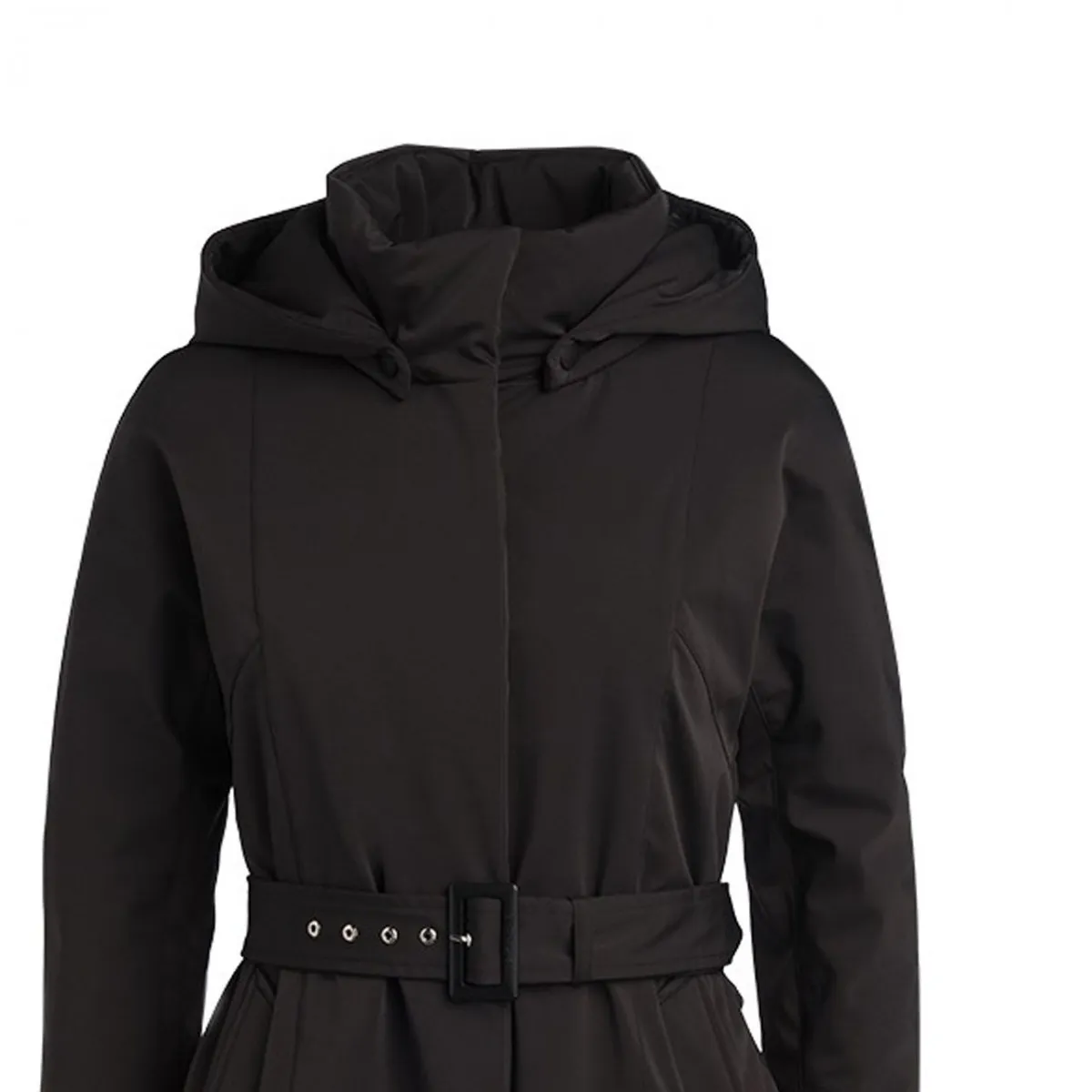 Cappotto Imbottito Con Cappuccio Removibile