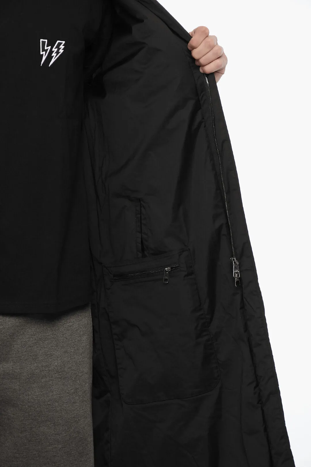 Cappotto Imbottito con Cintura