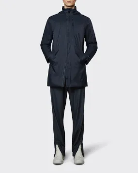 Cappotto impermeabile Padded Nylon Coat blu