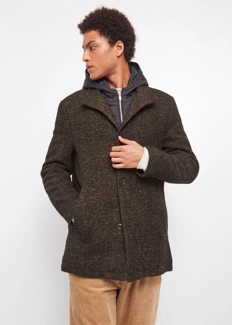 Cappotto in misto lana