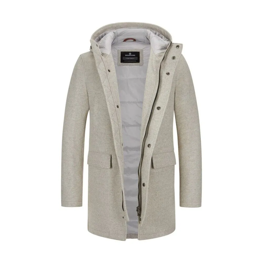 Cappotto parka imbottito milestone