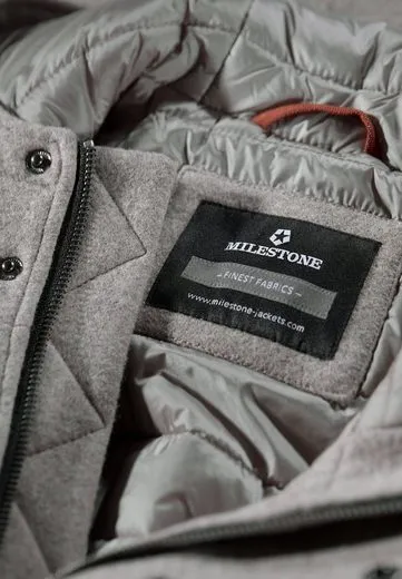 Cappotto parka imbottito milestone