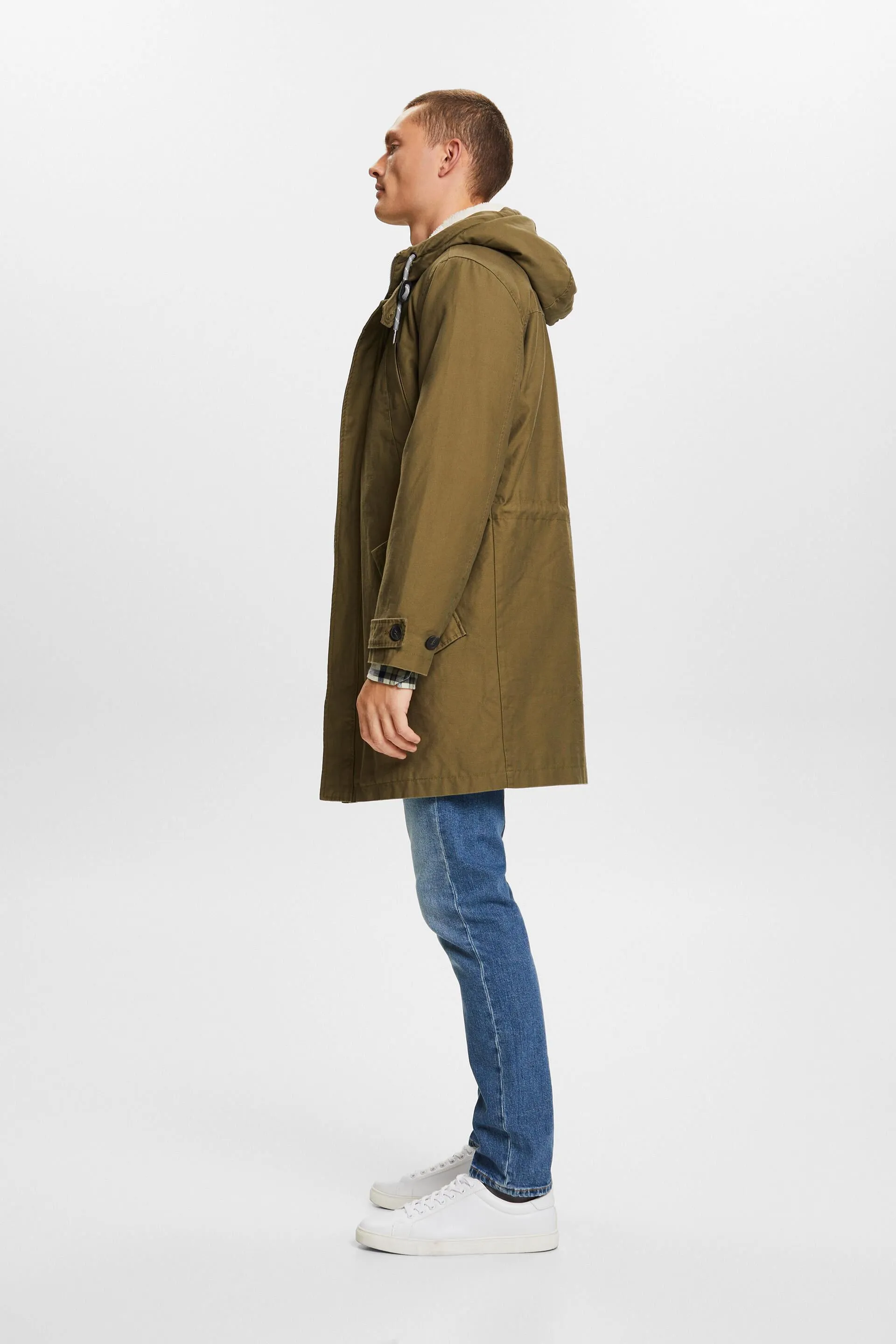 Cappotto parka imbottito