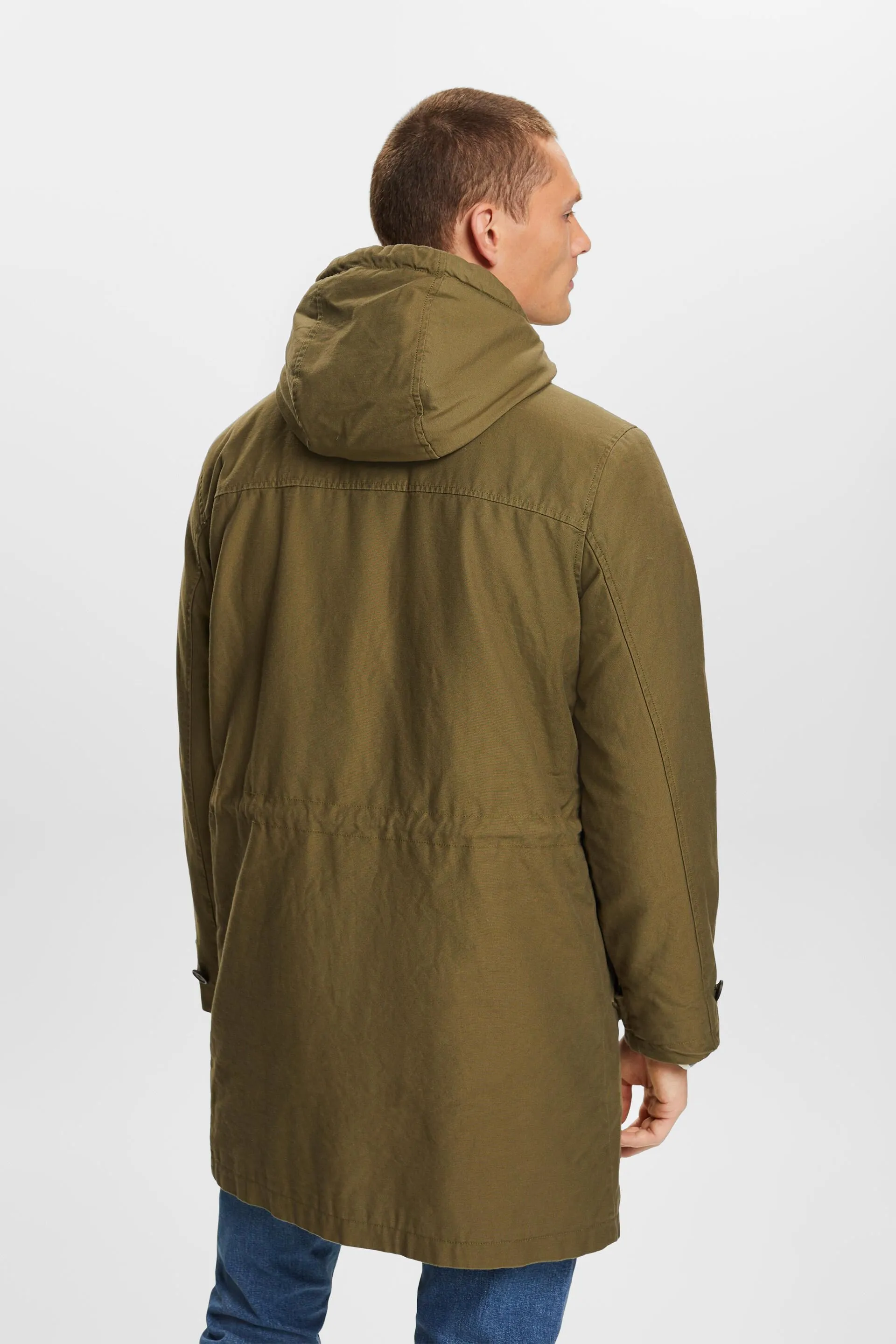 Cappotto parka imbottito