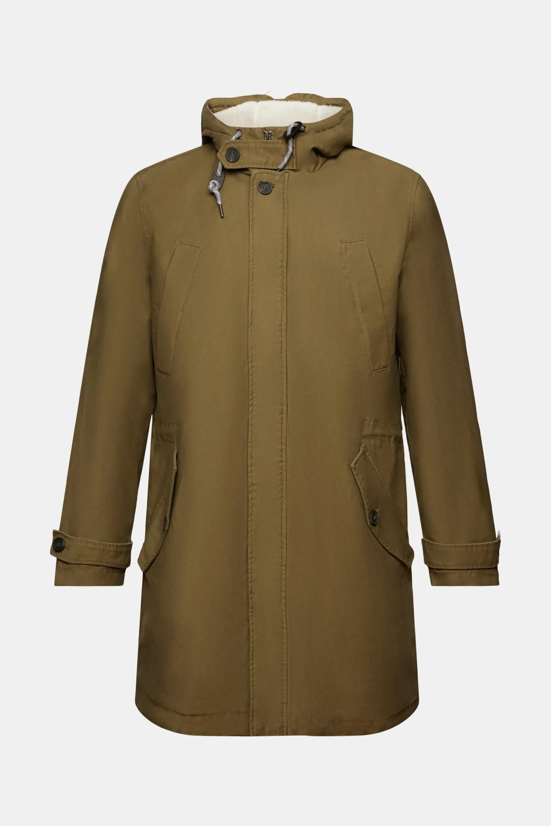Cappotto parka imbottito