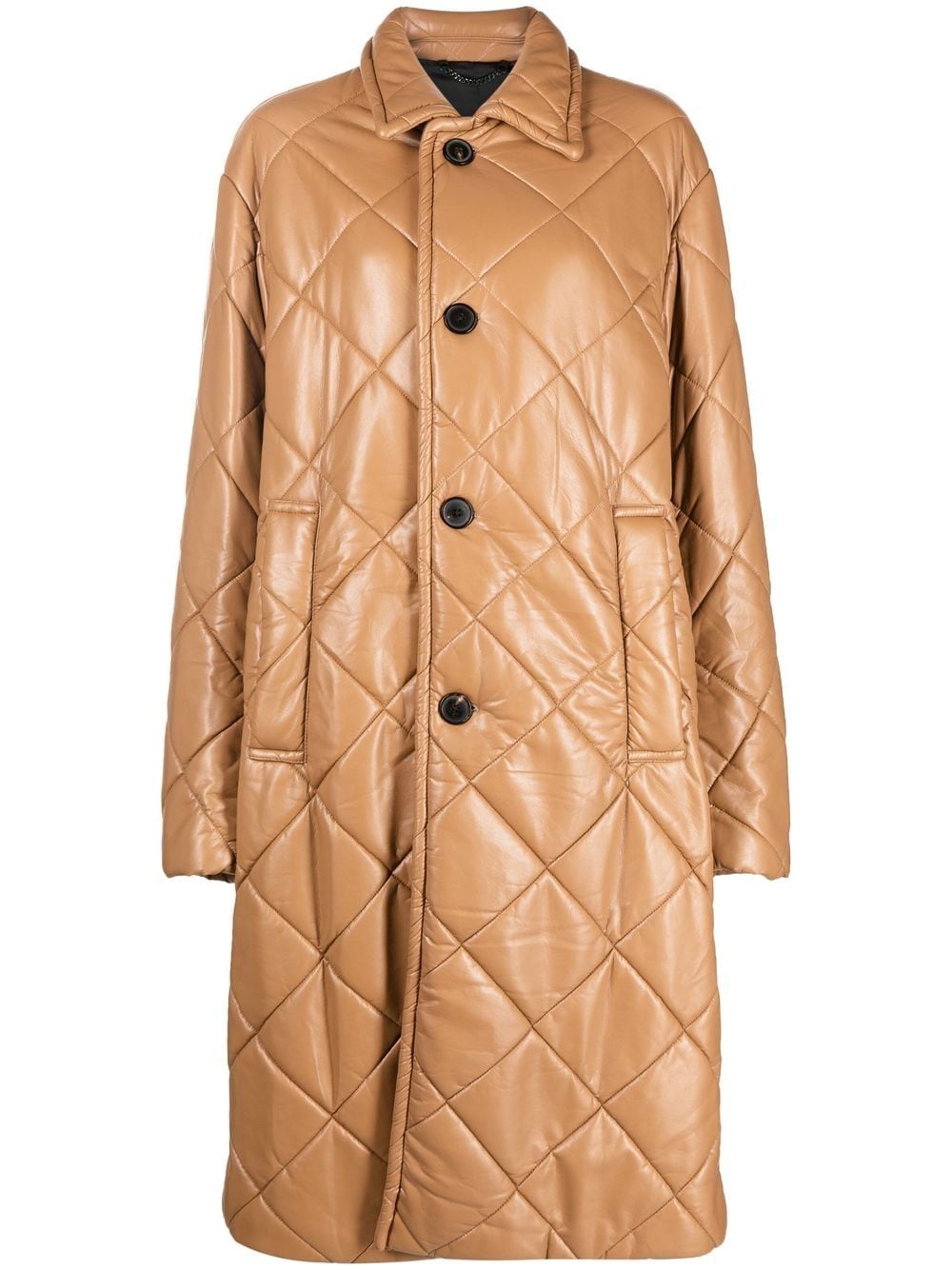 cappotto trapuntato