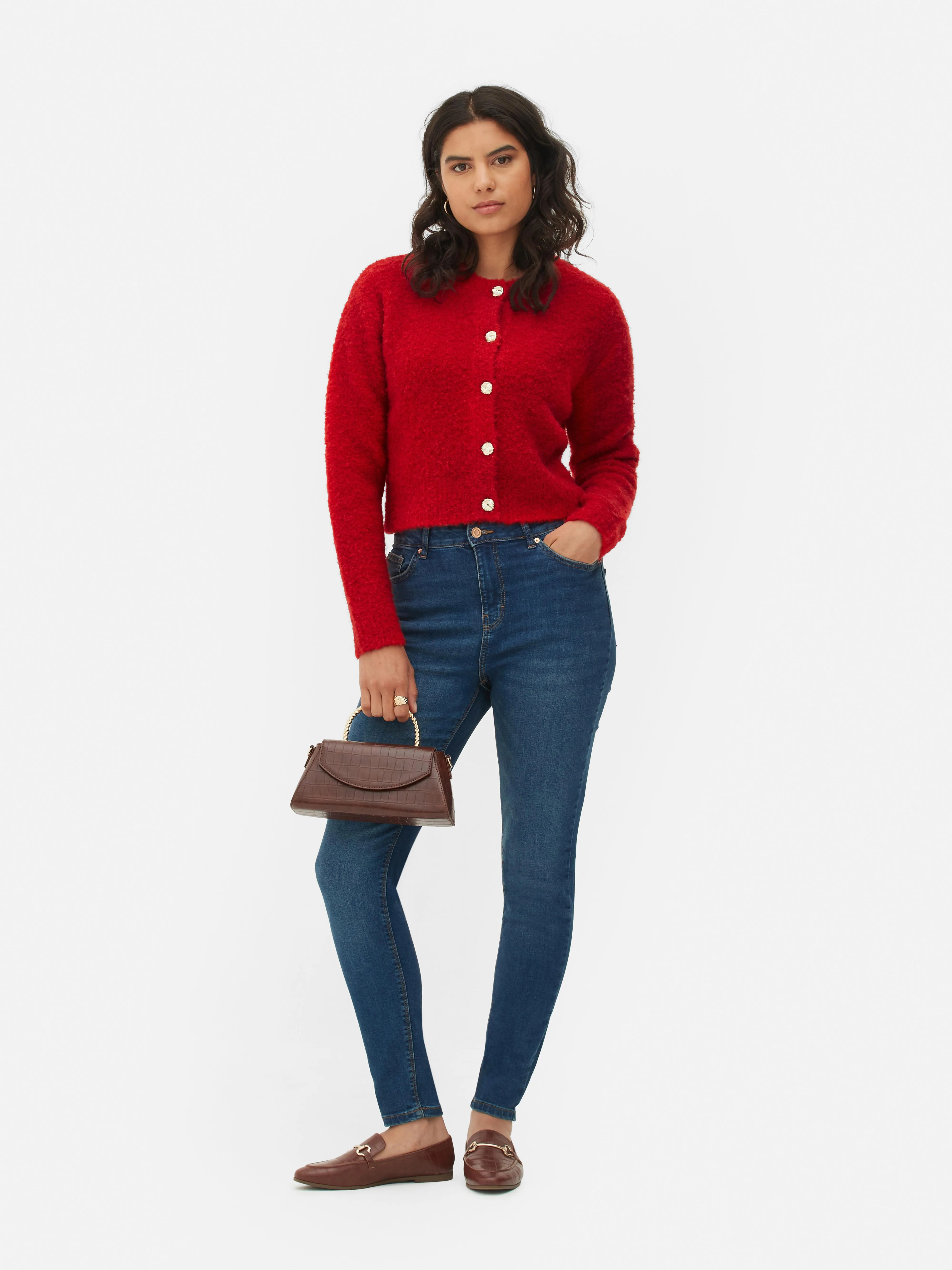 Cardigan bouclé Paula Echevarría