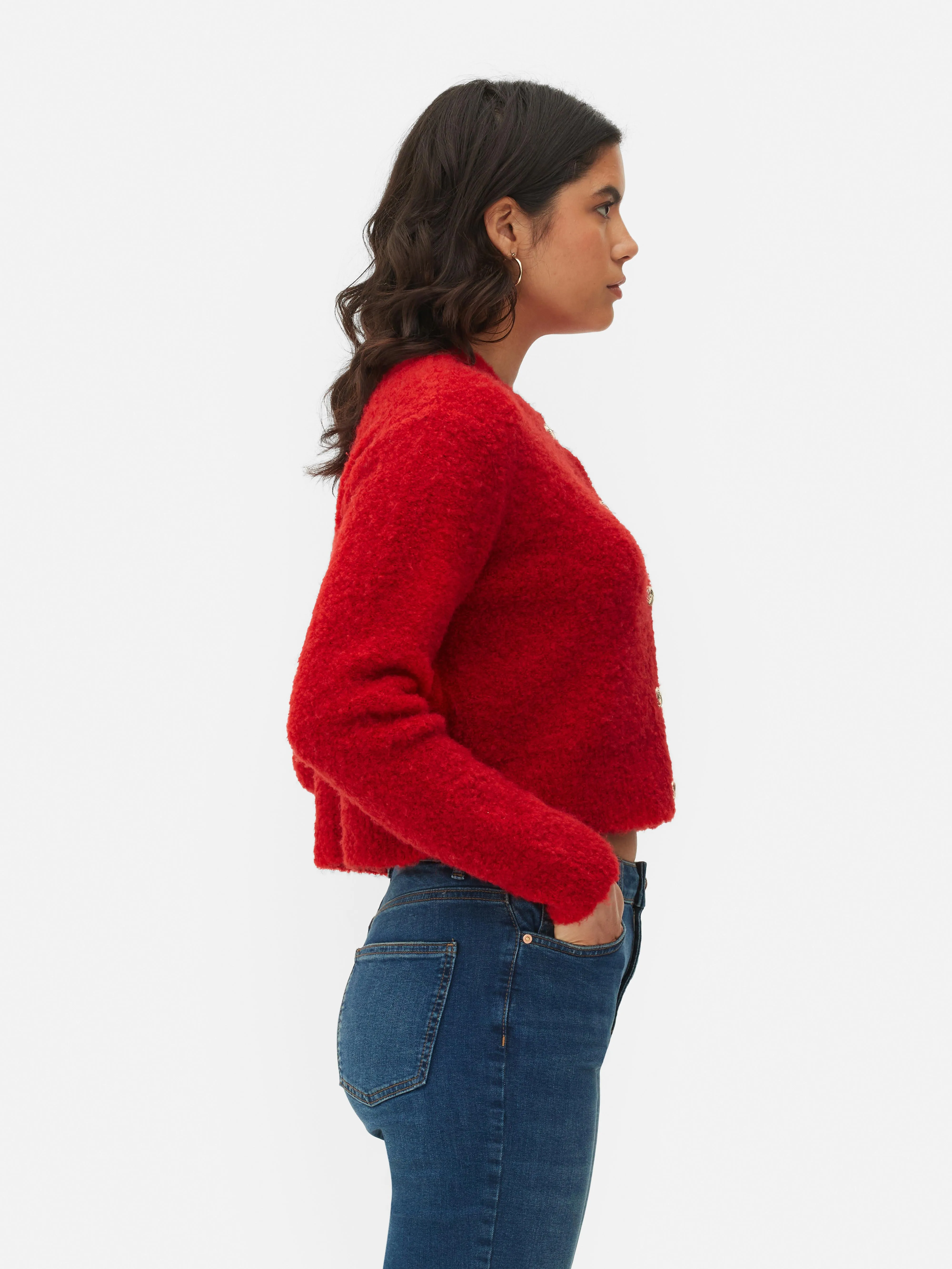 Cardigan bouclé Paula Echevarría