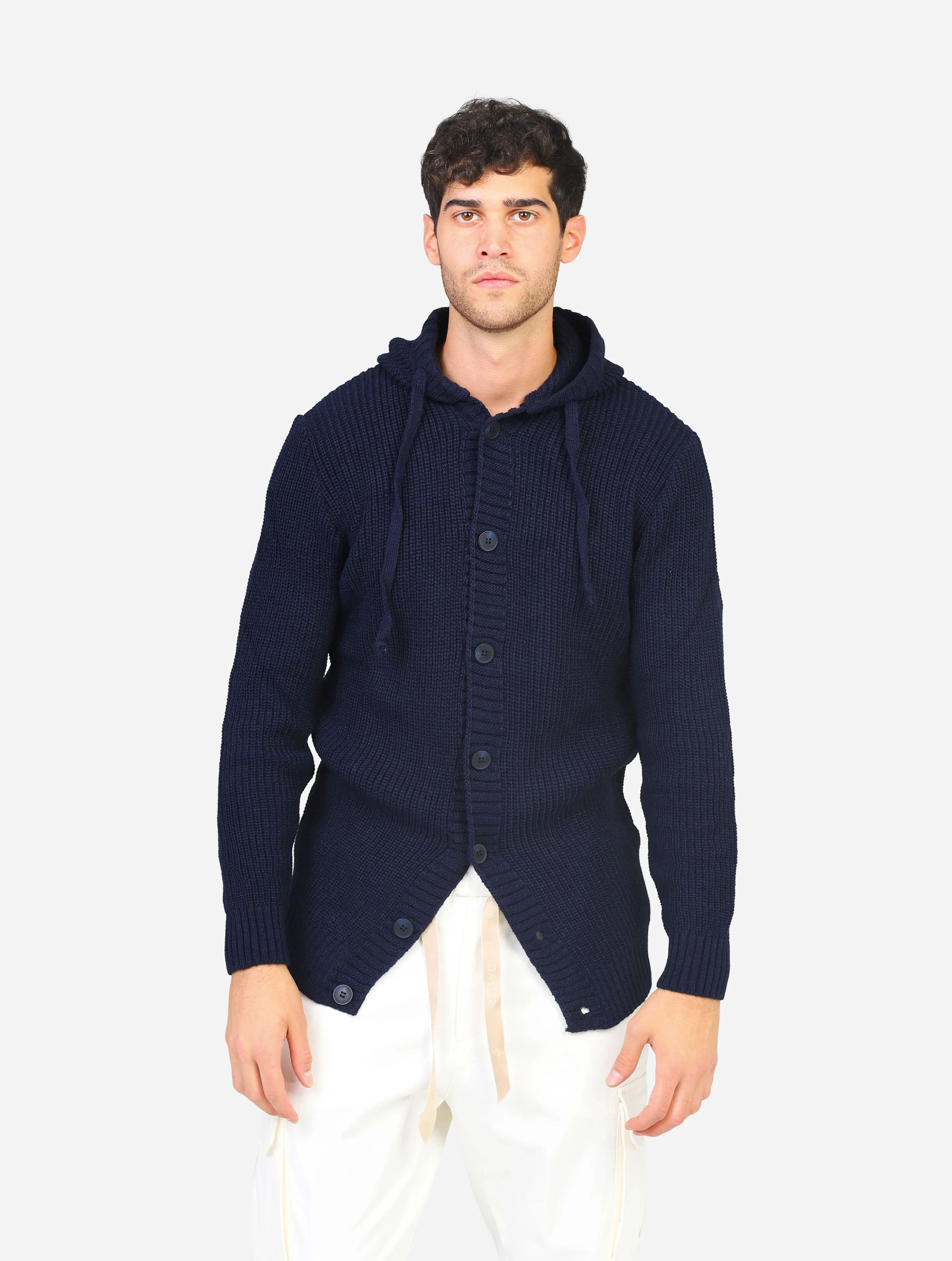 cardigan OVER-D - OE1F2W3M29BLU