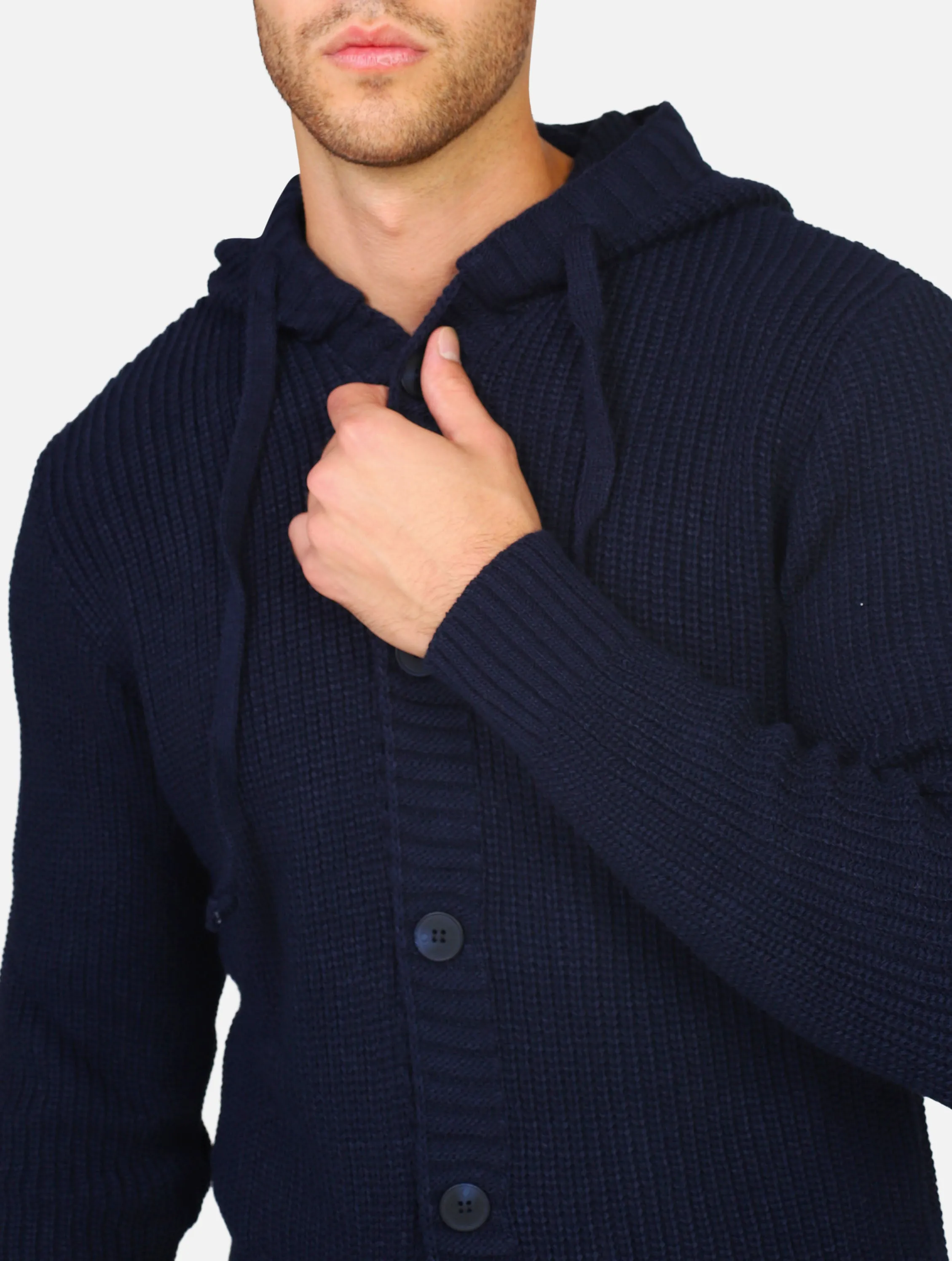 cardigan OVER-D - OE1F2W3M29BLU