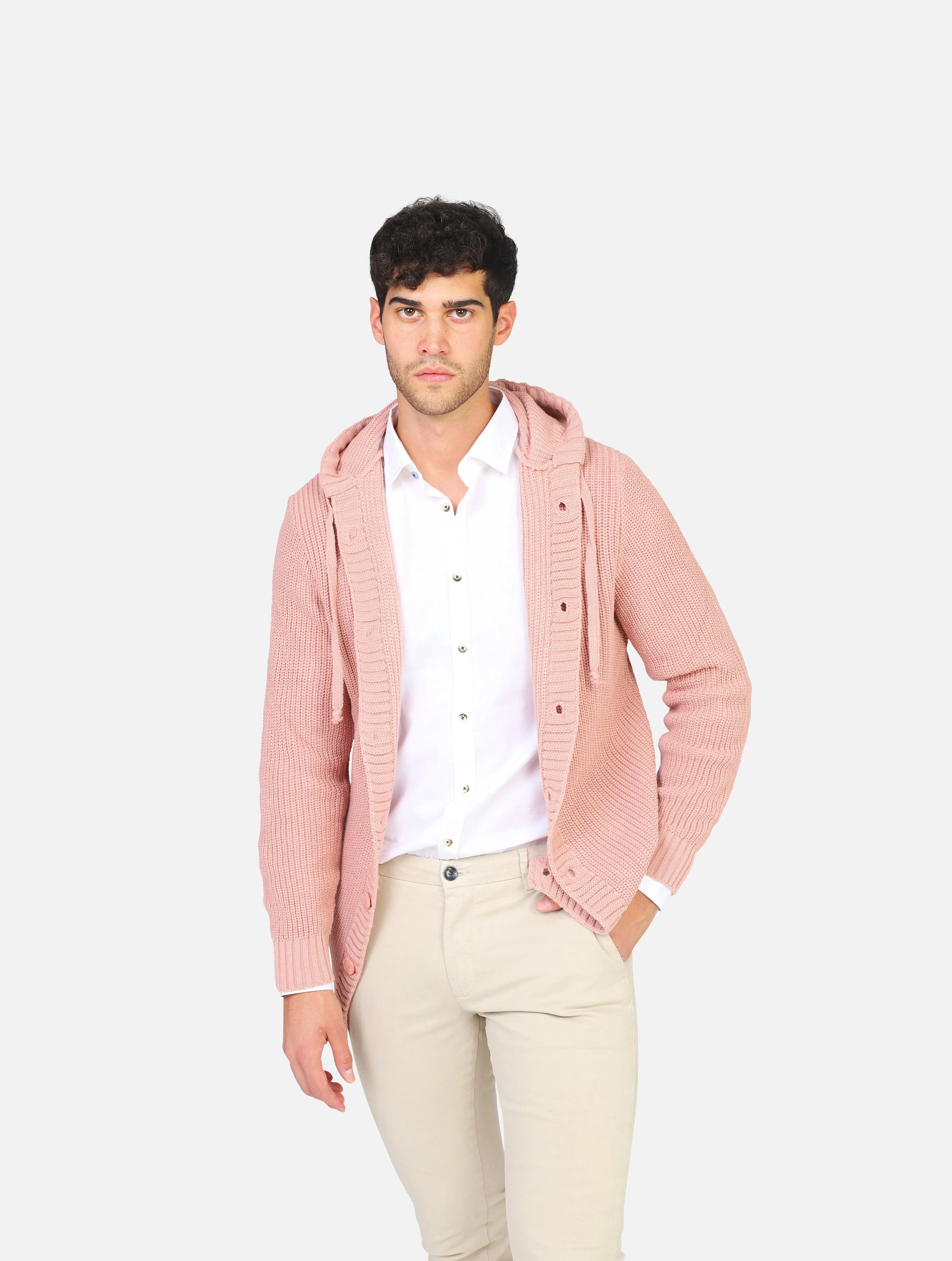 cardigan OVER-D  - OE1F2W3M29BLUSH