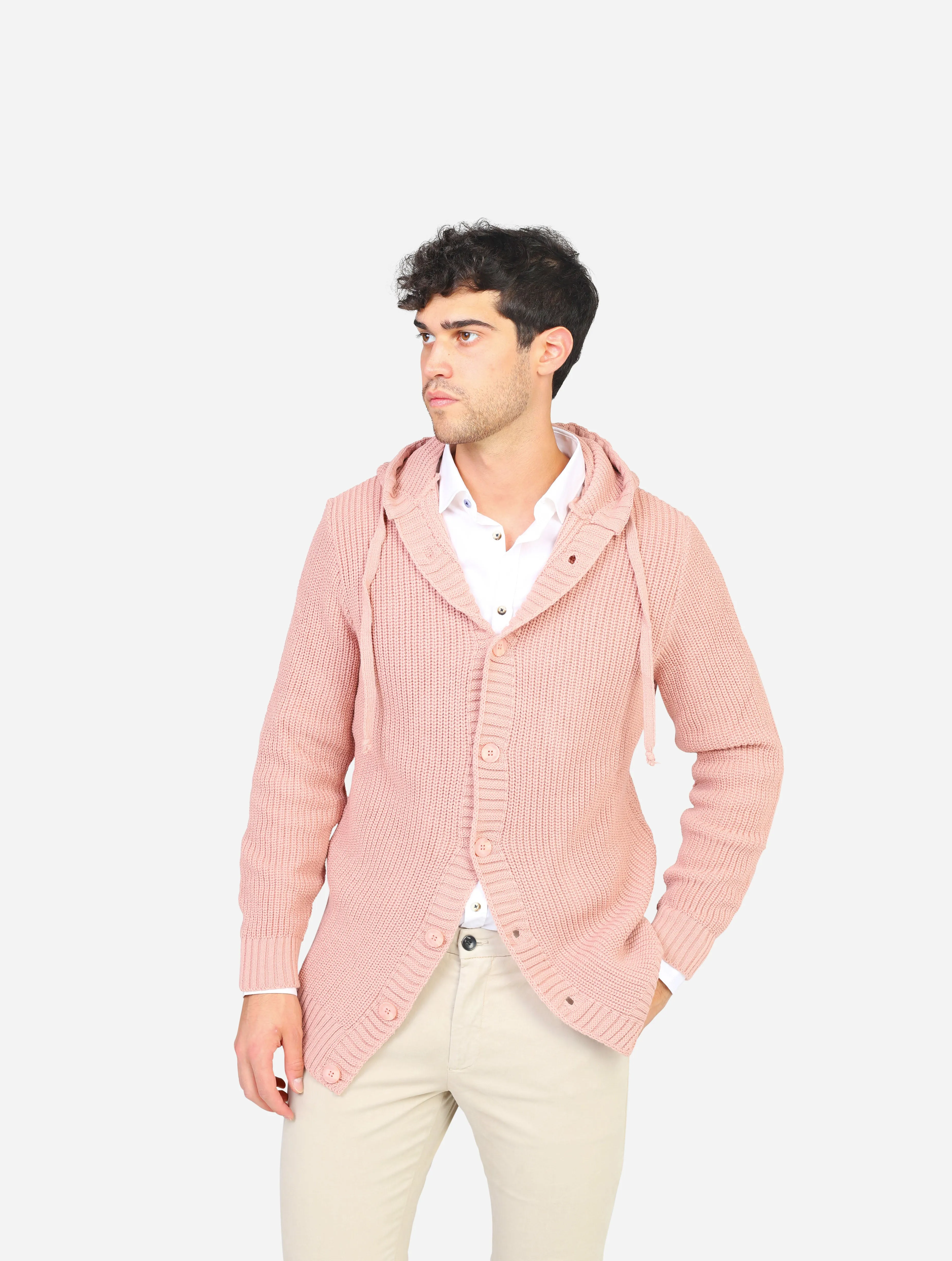 cardigan OVER-D  - OE1F2W3M29BLUSH