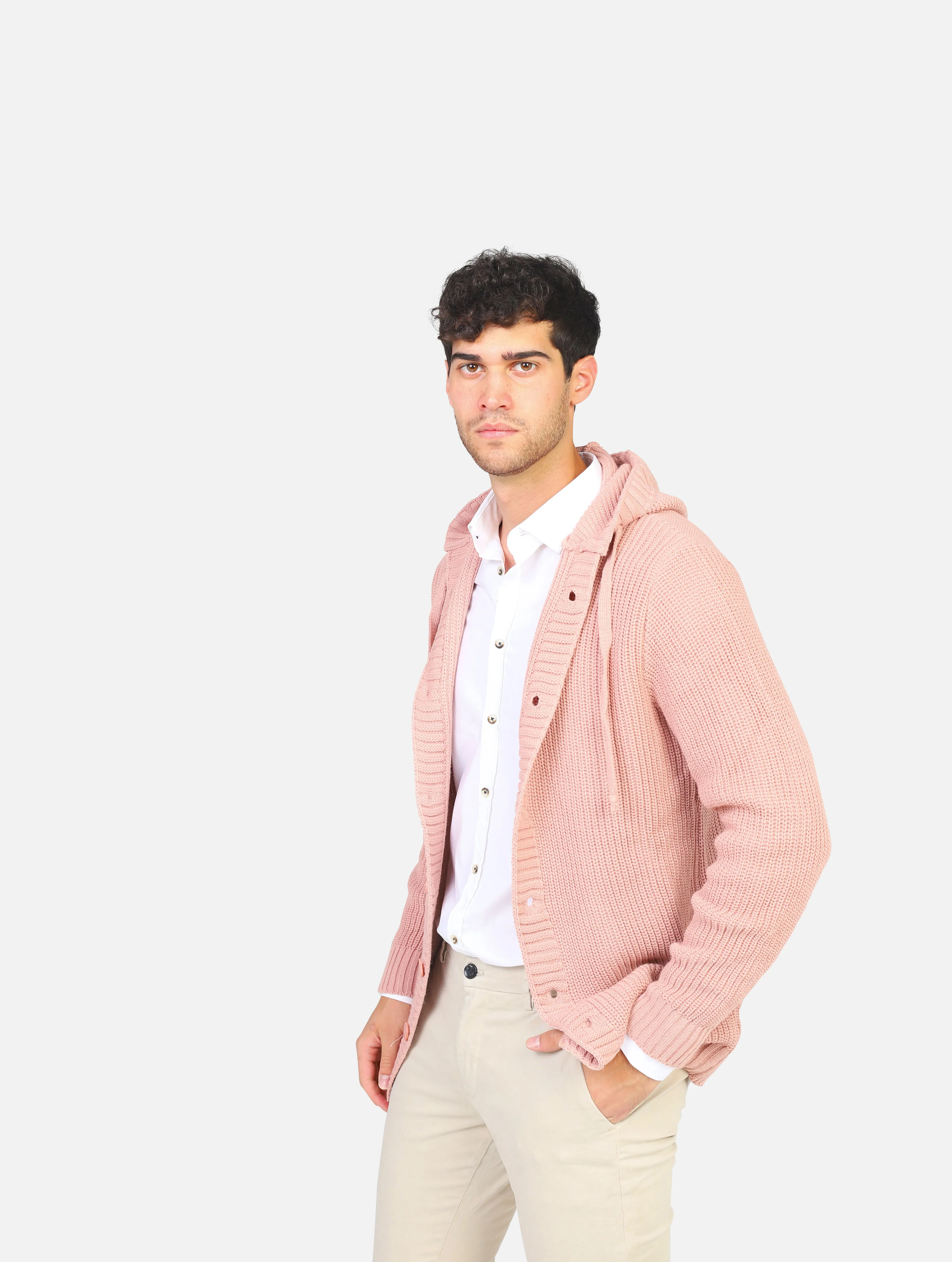 cardigan OVER-D  - OE1F2W3M29BLUSH