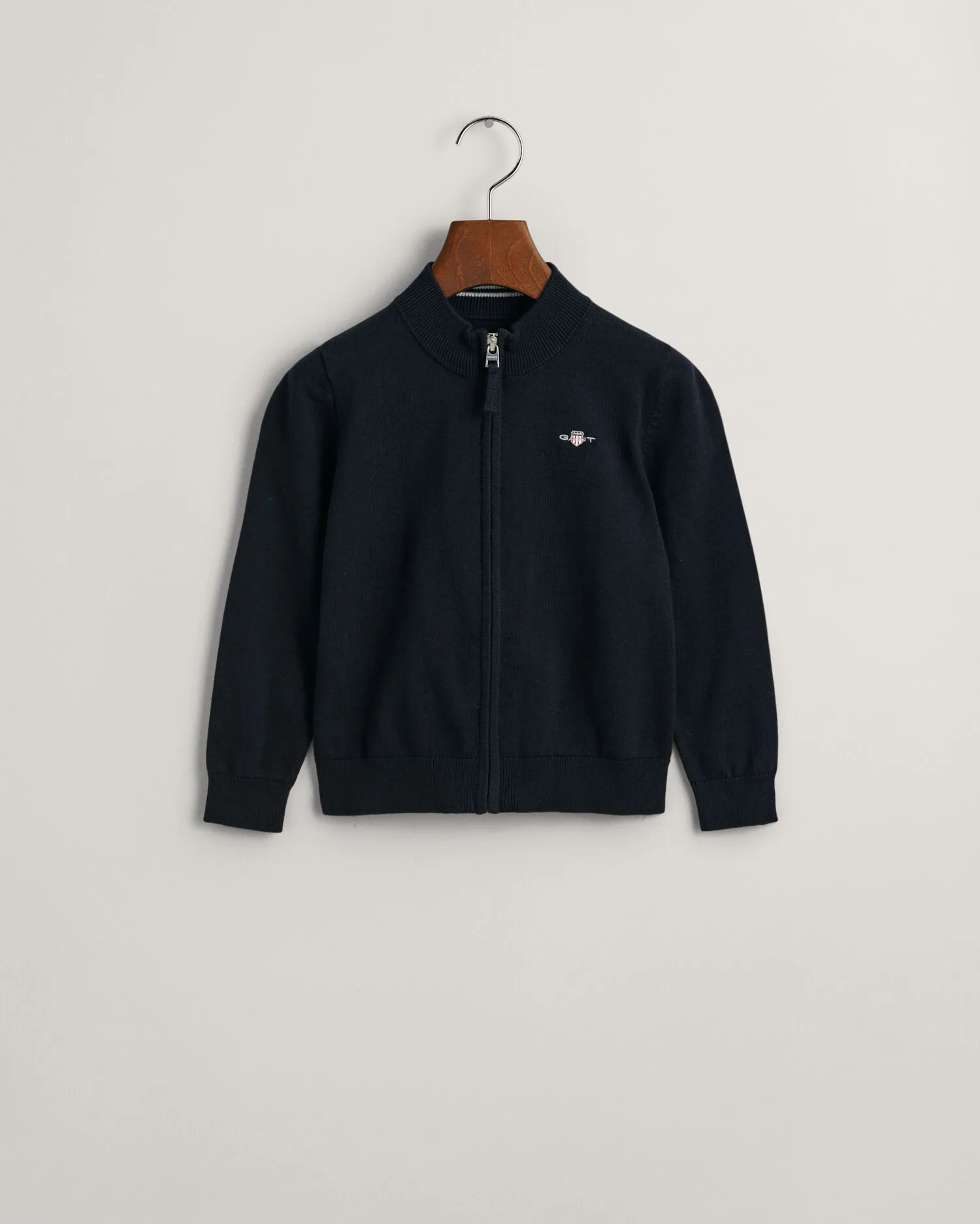 Cardigan Shield in cotone con zip Kids    