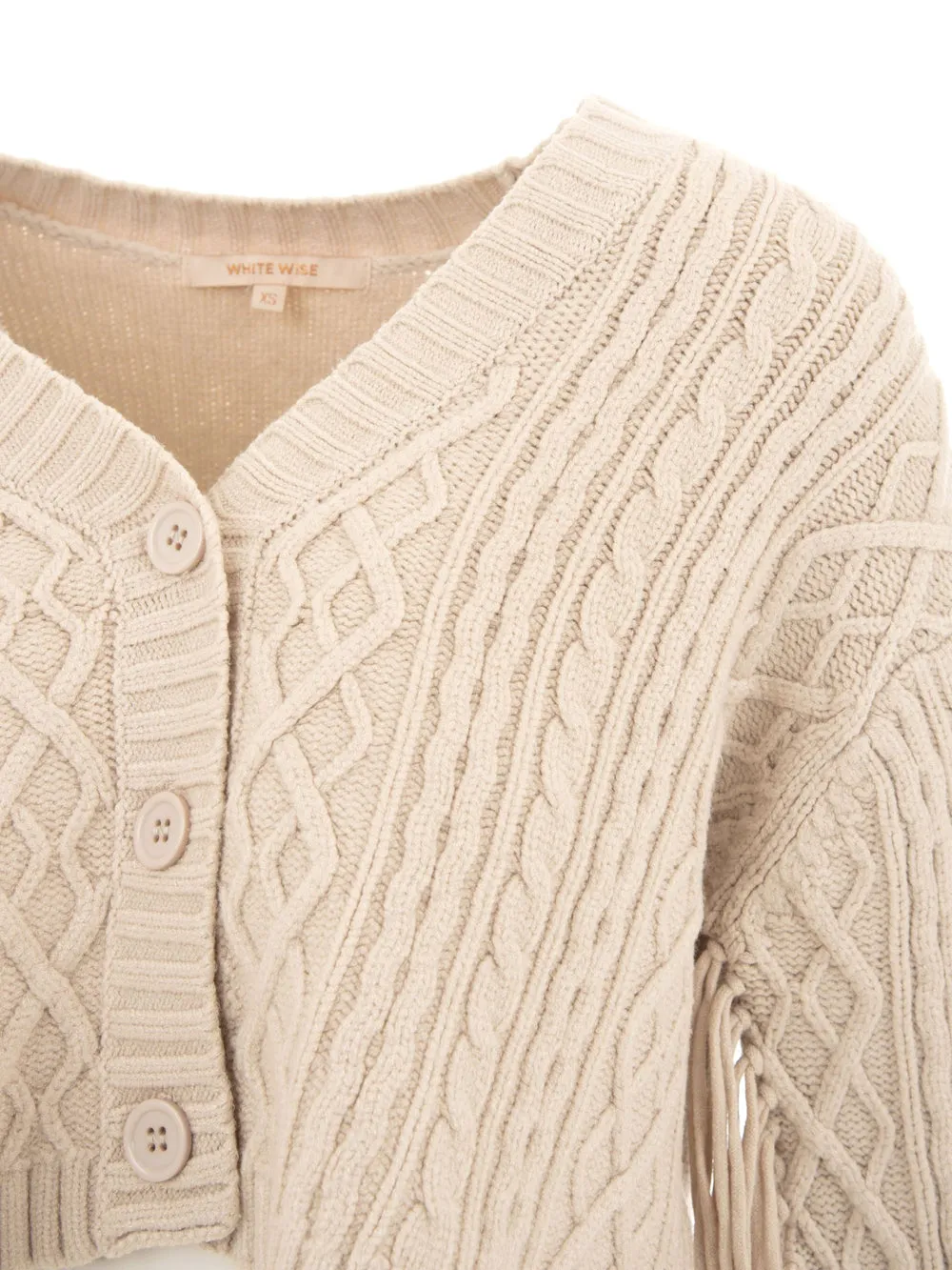 Cardigan WHITE WISE Donna WW1M437