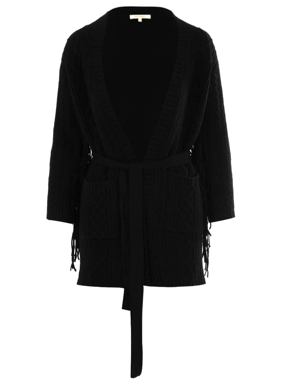 Cardigan WHITE WISE Donna WW1M439 Nero