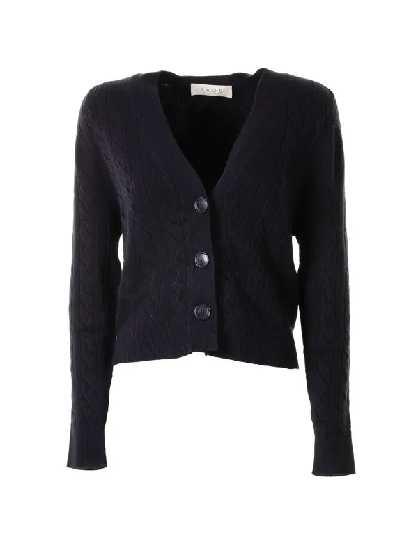 Cardigan with buttons