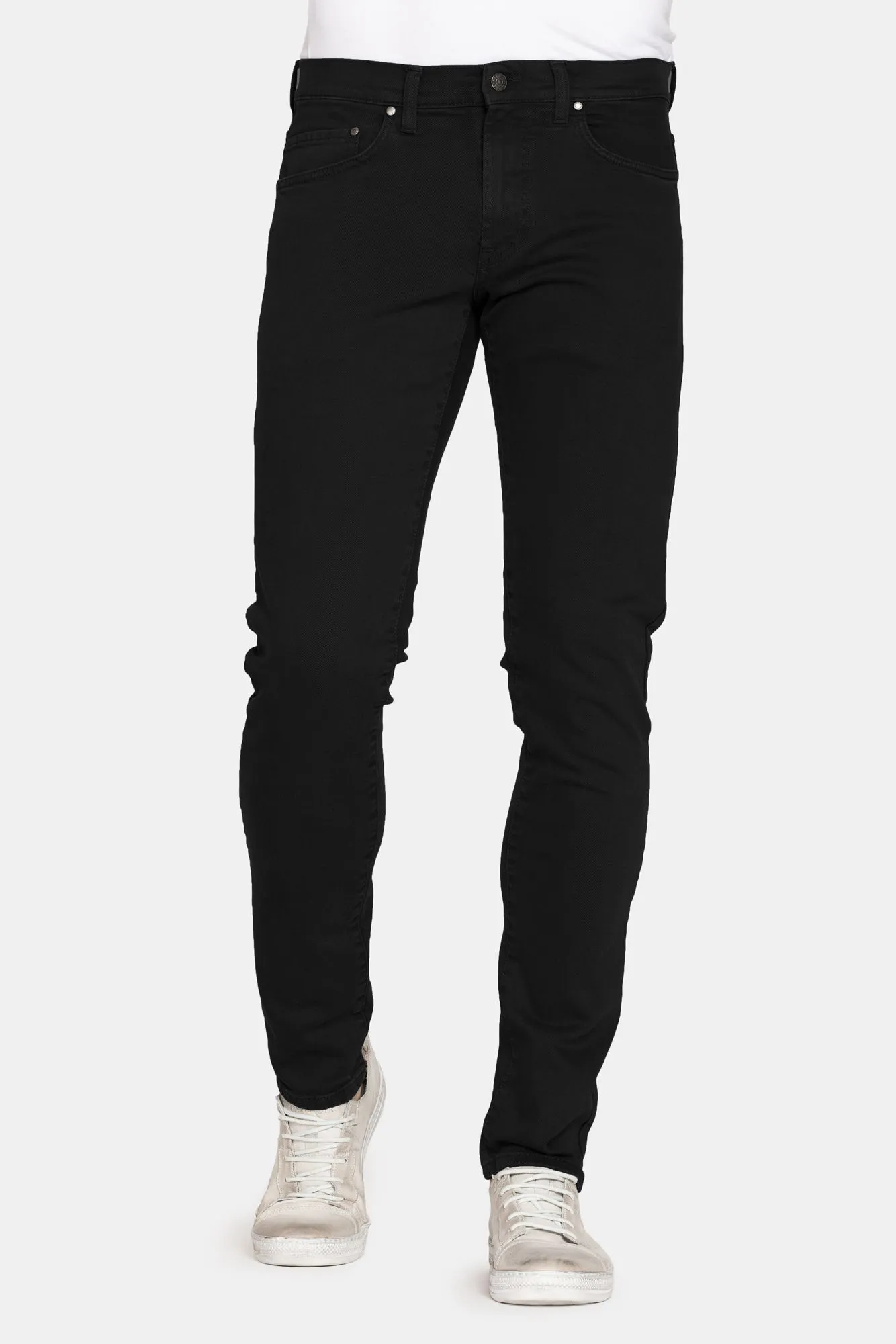 Carrera  ---------    ------------Jeans colorato mod.717 in bull denim super stretch - Nero
