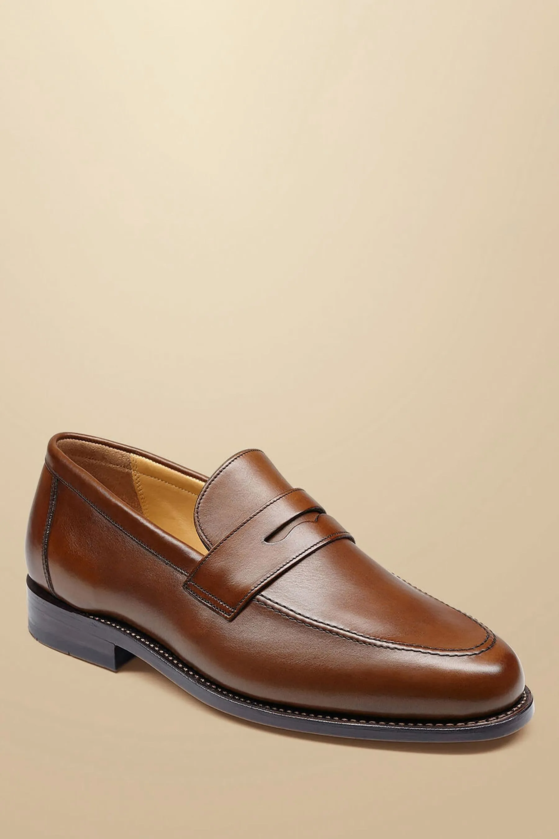 Charles Tyrwhitt - Mocassini in pelle