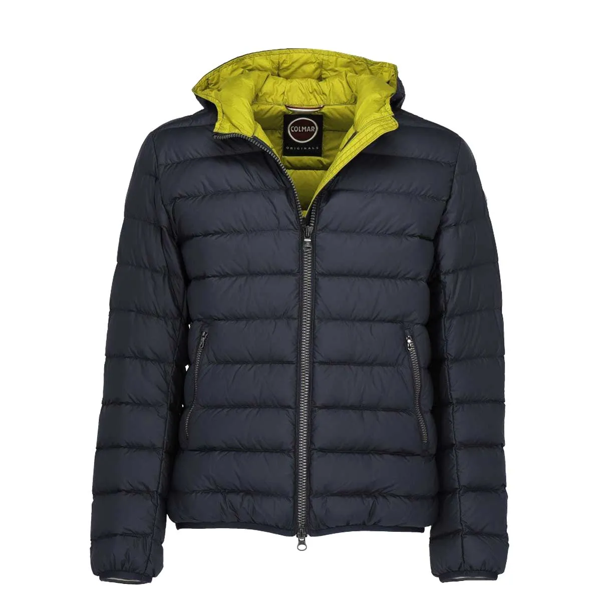 Colmar originals giacca uomo empire blu/verde acido