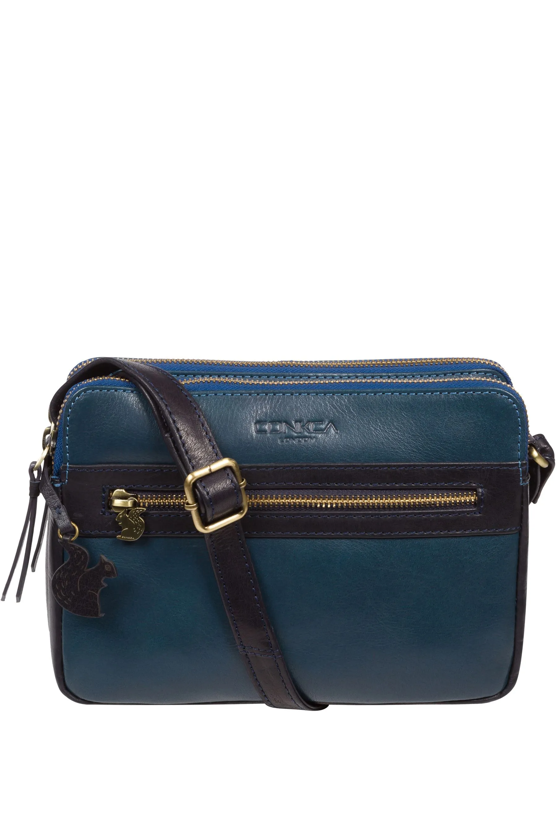 Conkca - Drew - Borsa a tracolla in pelle    
