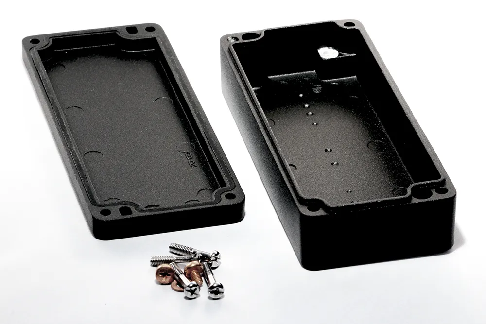 Contenitore Hammond in Alluminio 150 x 64 x 36mm, col. Nero, IP68