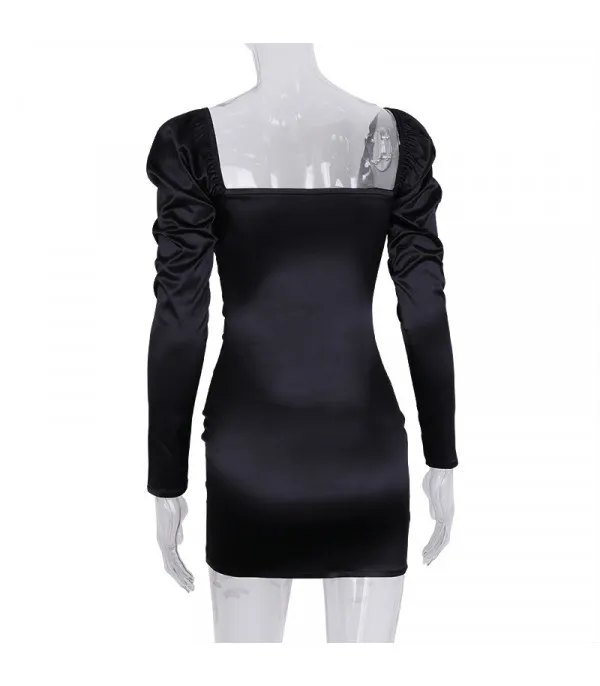 Dress in raso Bambola