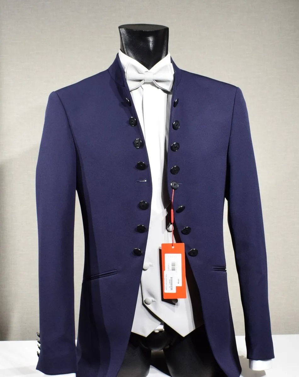 Dress musani bluette model korean slim fit