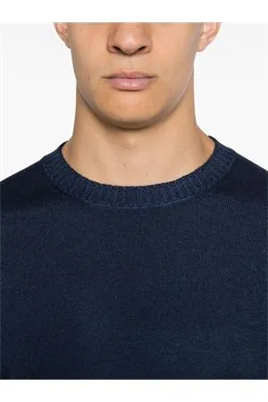 FAY Abbigliamento,Maglieria Maglione in lana vergine blu 