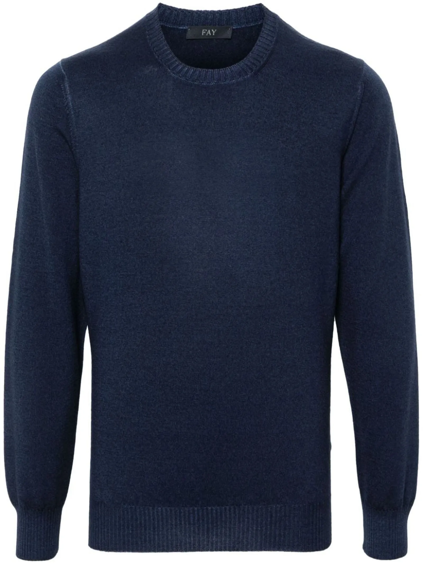 FAY Abbigliamento,Maglieria Maglione in lana vergine blu 