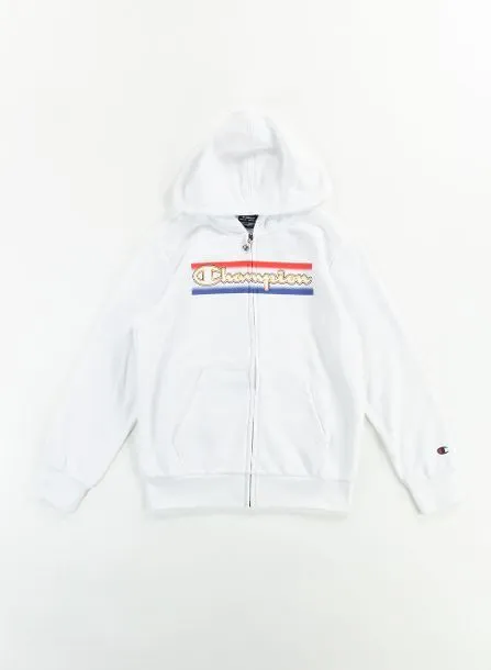 Felpa Bambino Champion 305976 WHT Bianco