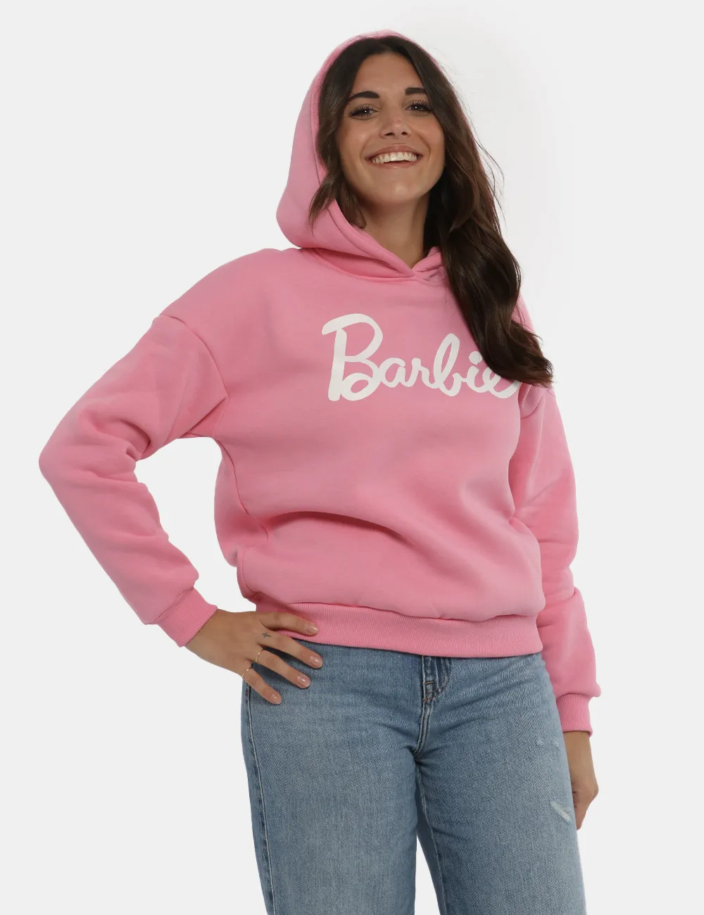 Felpa Barbie rosa