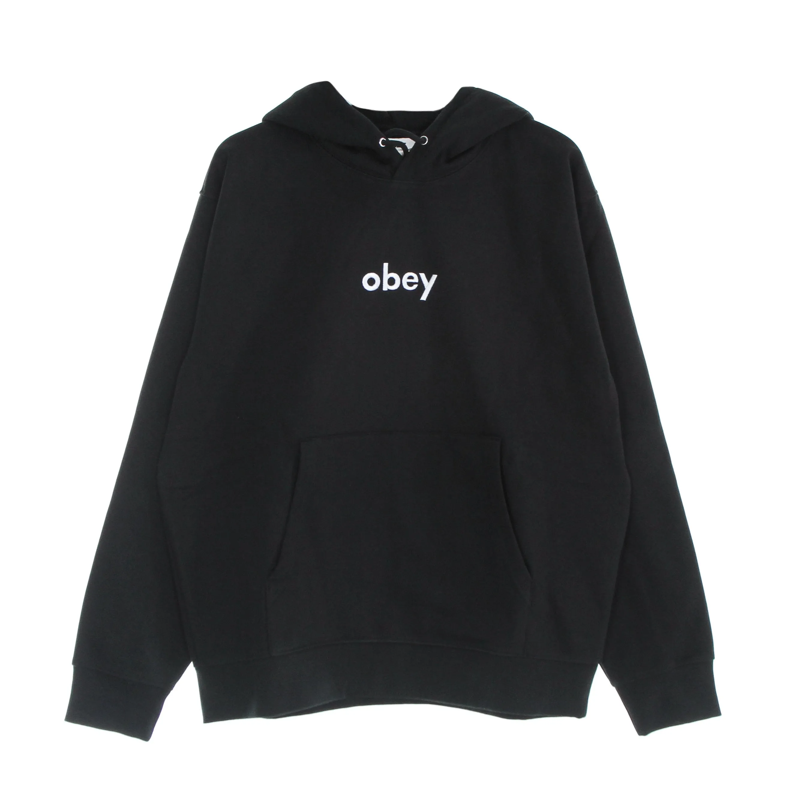 Felpa Cappuccio Uomo Lowercase Hood Specialty Fleece Black