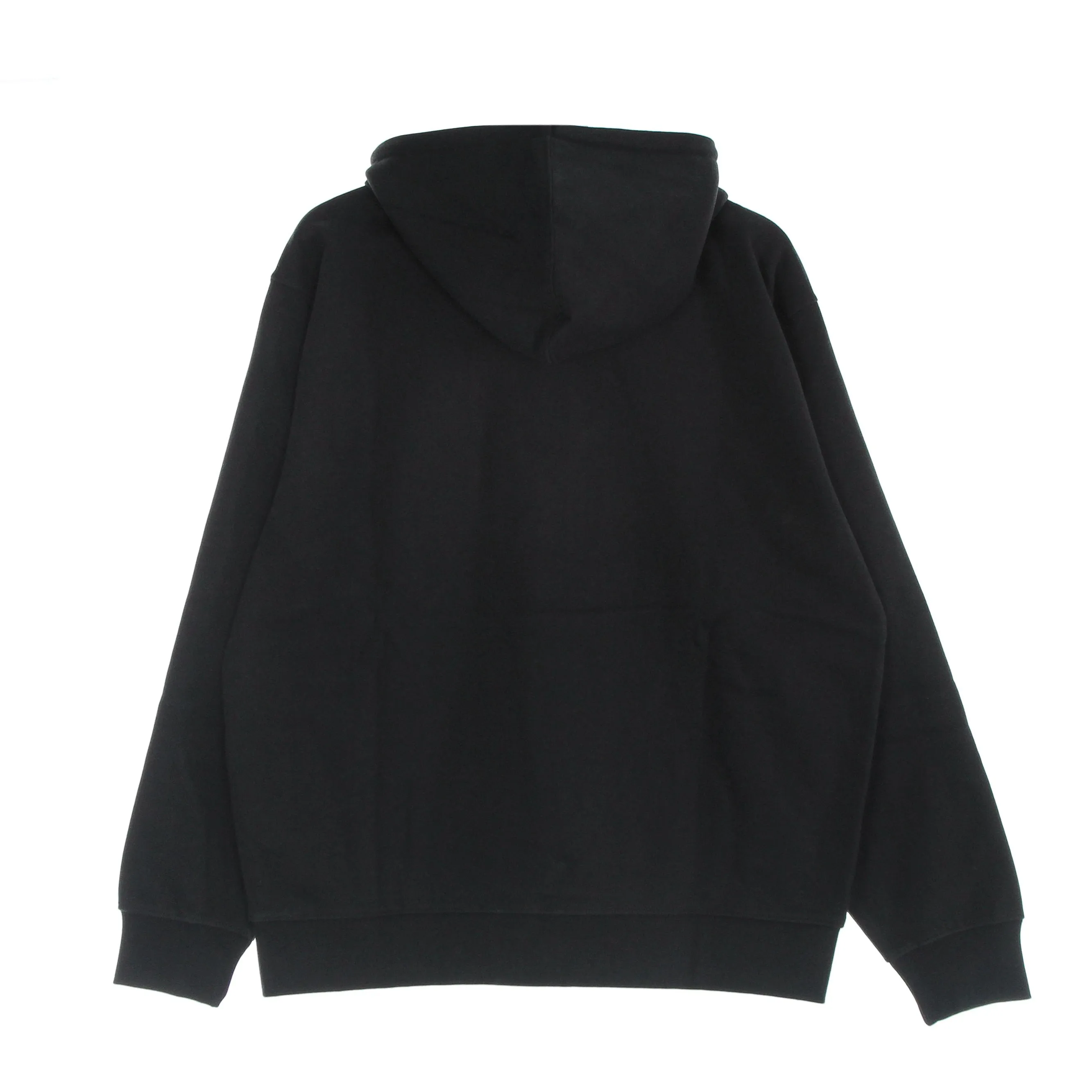 Felpa Cappuccio Uomo Lowercase Hood Specialty Fleece Black