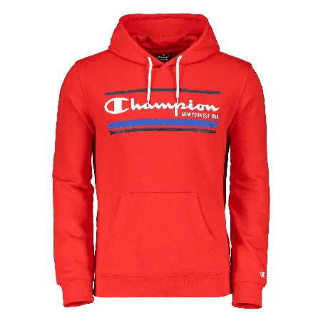 FELPA CHAMPION UOMO ROSSO