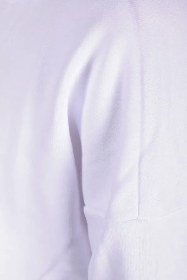 Felpa Donna Armani Exchange Bianco