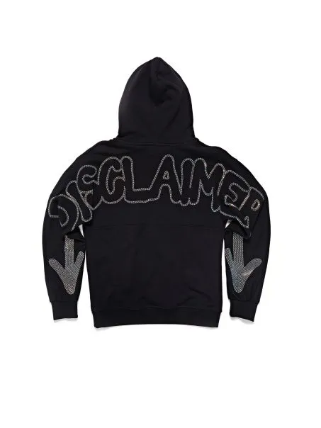 Felpa Donna DISCLAIMER 50915 Nero