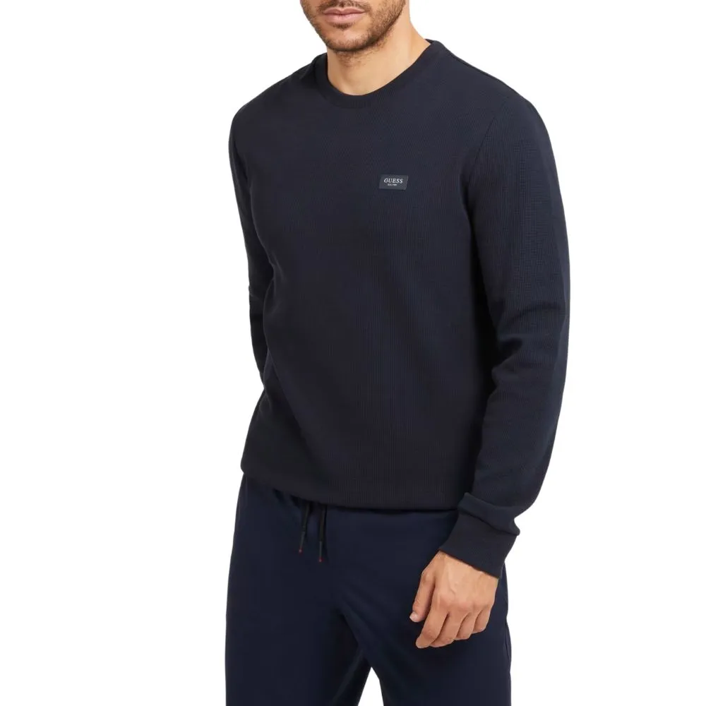Felpa Guess girocollo tech stretch