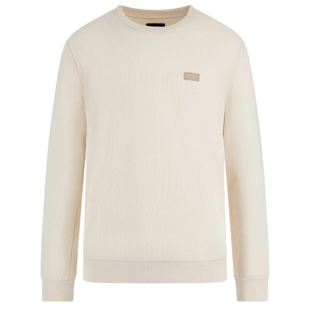 Felpa Guess girocollo tech stretch