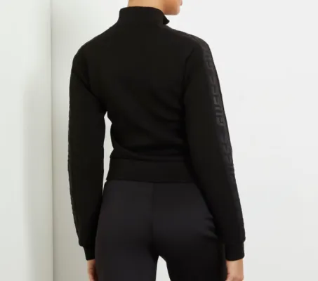 Felpa Guess V2YQ17K7UW2 JBLK Nero