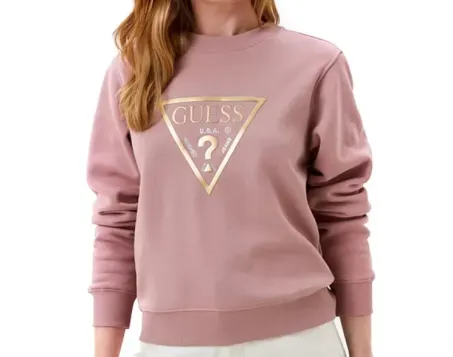 Felpa Guess W3YQ12K9Z21 G4B0 Rosa