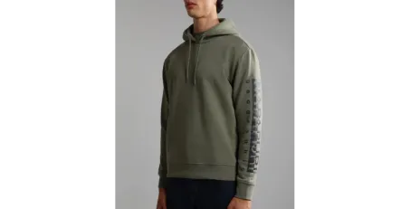 Felpa Uomo Napapijri Badas h1 Verde
