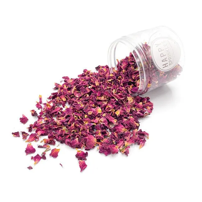 Fiori commestibili naturali Rosy Memory 12 g - Happy Sprinkles