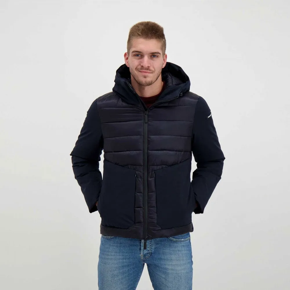 FREEDOMDAY PIUMINO CON CAPPUCCIO BI-MATERIALE LOGAN