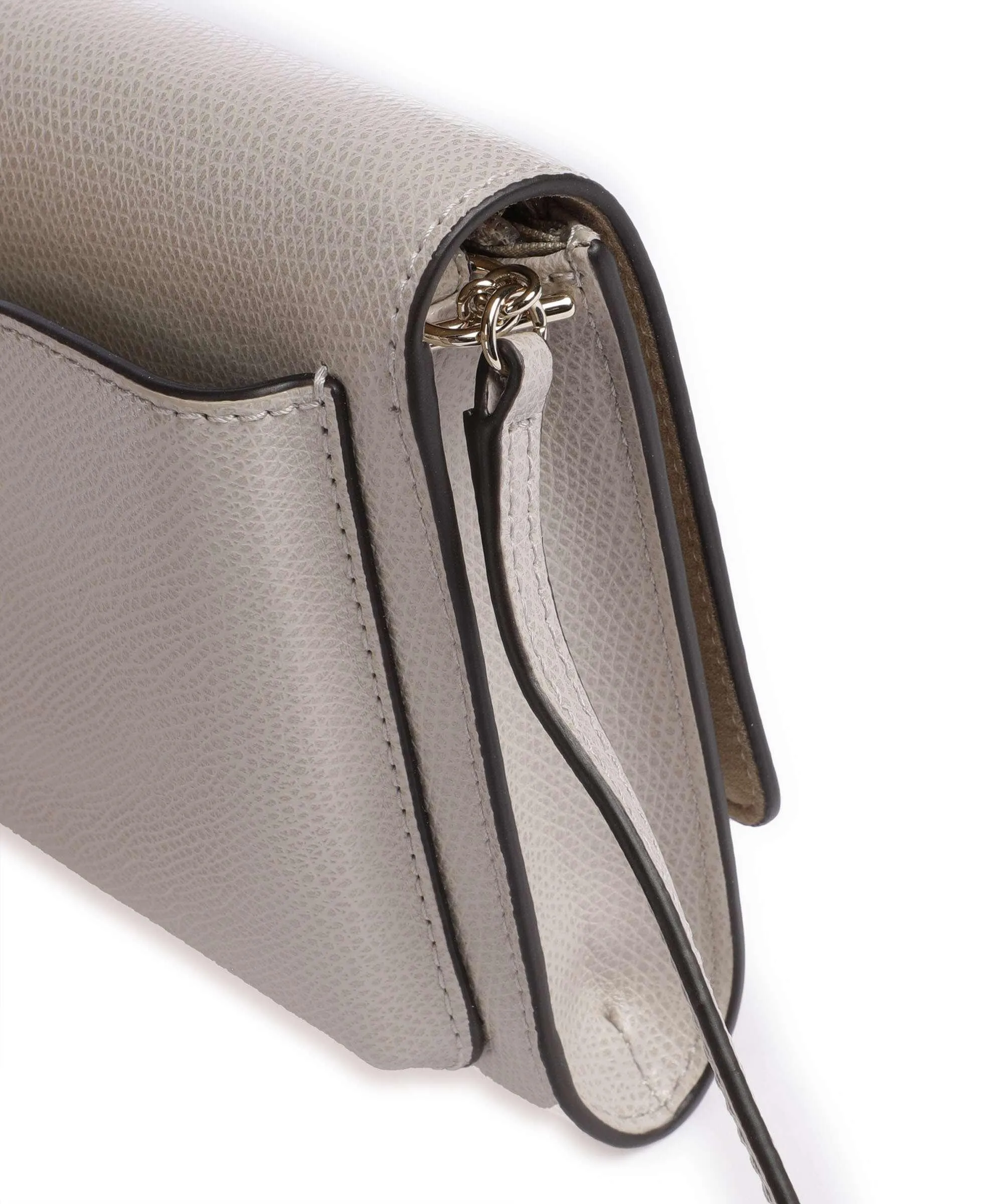  Furla Borsa a tracolla pelle granulata grigio chiaro  