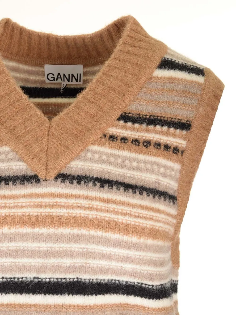   Ganni  Gilet alpaca e merino  